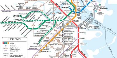 Kereta bawah tanah Philadelphia peta